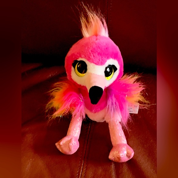 ZURU 8” Coco Surprise Summer Pink Flamingo Plush Collectible Toy Holiday Gift - Picture 1 of 7